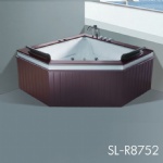 Modern Corner Whirlpool Bathtub Freestanding SL-R8752