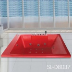 Drop In Square Adult Massage Bathtub SL-D8037