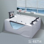 Free Standing Spa Bathtub Double Adults R8714