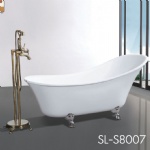 One Person Adult Soaking Tub With Support S8007