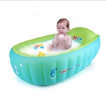 Baby Inflatable Bathtub Swimming Float Safety Bath Tub
